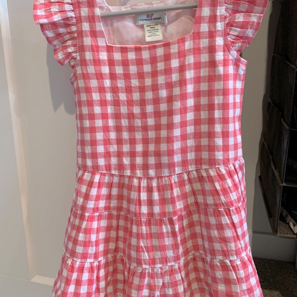 Brand new pink/white Vineyard Vines 2T dress